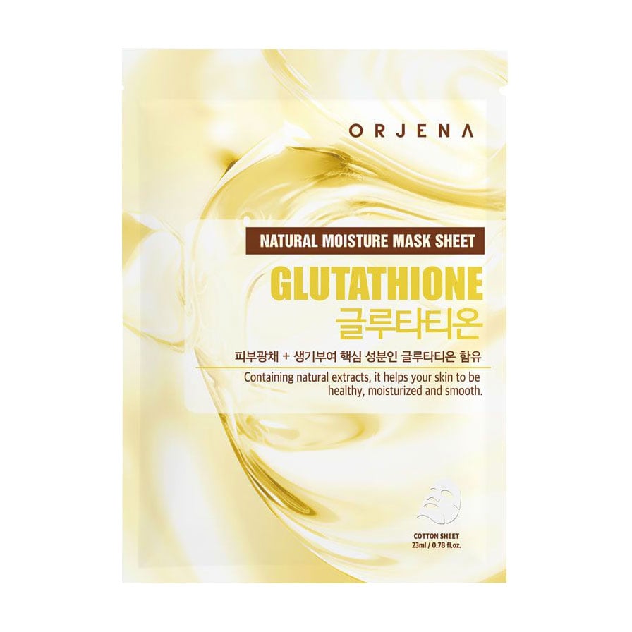 Тканинна маска для обличчя ORJENA Natural Moisture Mask Sheet Glutathione з глутатіоном, 23 мл